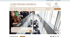 Desktop Screenshot of lth.se